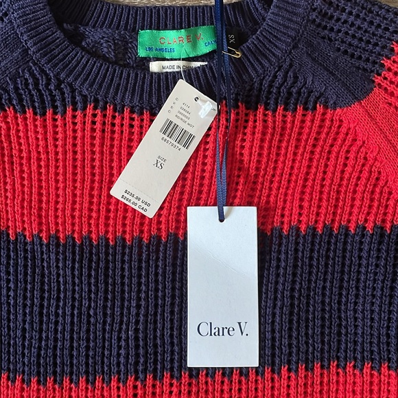 NWT Clare V sweater - Picture 2 of 8